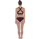 Doodle Lettering Background Cross Back Hipster Bikini Set View2