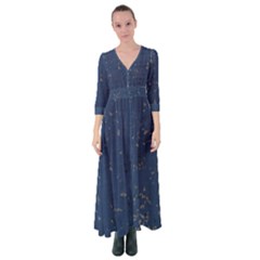 Shapes Button Up Maxi Dress
