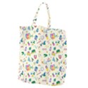 Pattern School Bag Pencil Triangle Giant Grocery Tote View1