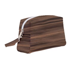 Texture-wooddack Wristlet Pouch Bag (medium) by nateshop