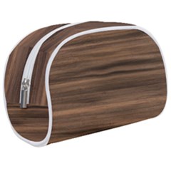 Texture-wooddack Make Up Case (medium)
