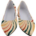 Swirl Star Pattern Texture Vintahe Classic Old Women s Block Heels  View1