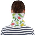 Fruit Fruits Food Illustration Background Pattern Face Seamless Bandana (Adult) View2