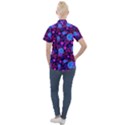 Illustration Background Wallpaper Women s Short Sleeve Pocket Shirt View2