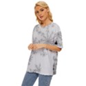 Almond Bread Apple Males Mandelbrot Mathematic Oversized Basic Tee View2