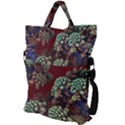 Art 3d Mandelbulb Mandelbrot Fractal Graphic Fold Over Handle Tote Bag View2