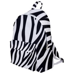 Zebra Vibes Animal Print The Plain Backpack by ConteMonfrey