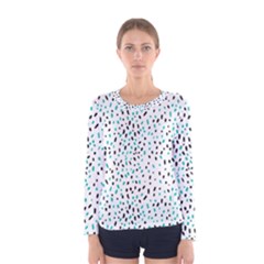Background-022 Women s Long Sleeve Tee