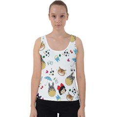My Neighbor Totoro Cartoon Velvet Tank Top