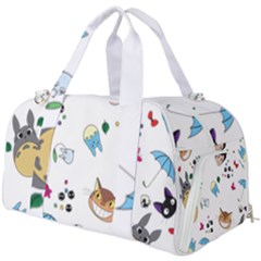 My Neighbor Totoro Cartoon Burner Gym Duffel Bag