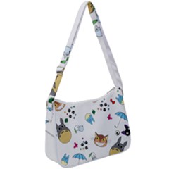 My Neighbor Totoro Cartoon Zip Up Shoulder Bag