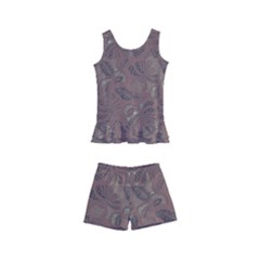 Batik-03 Kids  Boyleg Swimsuit