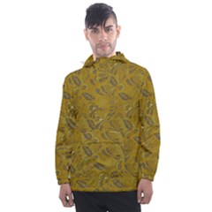 Batik-04 Men s Front Pocket Pullover Windbreaker