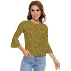 Batik-04 Bell Sleeve Top