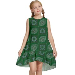 Batik-05 Kids  Frill Swing Dress