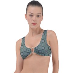 Batik-tradisional Ring Detail Bikini Top