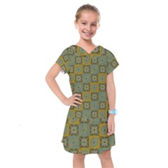 Batik-tradisional-01 Kids  Drop Waist Dress
