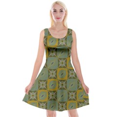Batik-tradisional-01 Reversible Velvet Sleeveless Dress