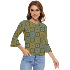 Batik-tradisional-01 Bell Sleeve Top
