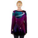 Asteroid Comet Star Space Aurora Tie Up Tee View2