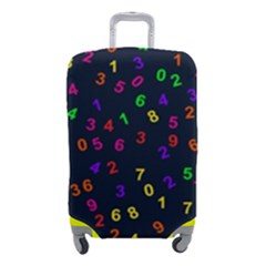 Number Digit Learning Education Luggage Cover (small) by Wegoenart