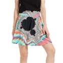 Fractal Abstract Background Waistband Skirt View1