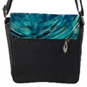 Mandelbrot Apple Fractal Abstract Flap Closure Messenger Bag (S) View1