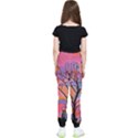 Tree Landscape Abstract Nature Colorful Scene Kids  Elastic Waist Pants View2