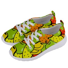 Fruit Food Wallpaper Women s Lightweight Sports Shoes by Dutashop