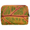 Leaf Veins Texture Autumn Fall Make Up Pouch (Medium) View2
