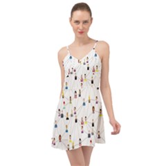 Social-media Summer Time Chiffon Dress