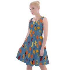 Thanksgiving-005 Knee Length Skater Dress