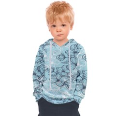 Flowers-25 Kids  Overhead Hoodie
