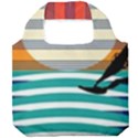 Waves Windsurfer Sun Foldable Grocery Recycle Bag View1