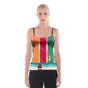 Beach Summer Wallpaper Spaghetti Strap Top View1