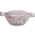 Giraffe Pattern Art Background Fanny Pack View1