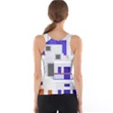 Background Santorini Greece Tank Top View2