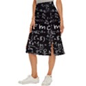 Science Einstein Formula Mathematics Physics Midi Panel Skirt View2