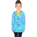 Branches Leaves Colors Summer Kids  Double Breasted Button Coat View1