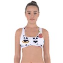 Playing-pandas-cartoons Got No Strings Sports Bra View1