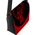 Artificial Intelligence Brain Think Flap Closure Messenger Bag (L) View2