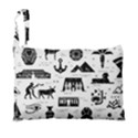 Dark-seamless-pattern-symbols-landmarks-signs-egypt --- Foldable Grocery Recycle Bag View4