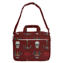 Tattoo-old-school-background-pattern Macbook Pro 16  Shoulder Laptop Bag