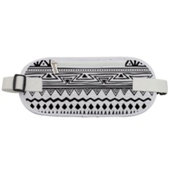Boho-style-pattern Rounded Waist Pouch