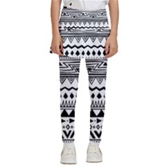 Boho-style-pattern Kids  Skirted Pants