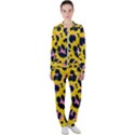 Leopard-print-seamless-pattern Casual Jacket and Pants Set View1