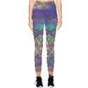 Dragon Fractal Pattern Texture Pocket Leggings  View1