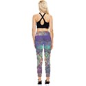 Dragon Fractal Pattern Texture Pocket Leggings  View2