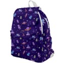 Space Seamless Pattern Top Flap Backpack View1
