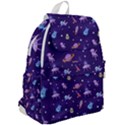 Space Seamless Pattern Top Flap Backpack View2